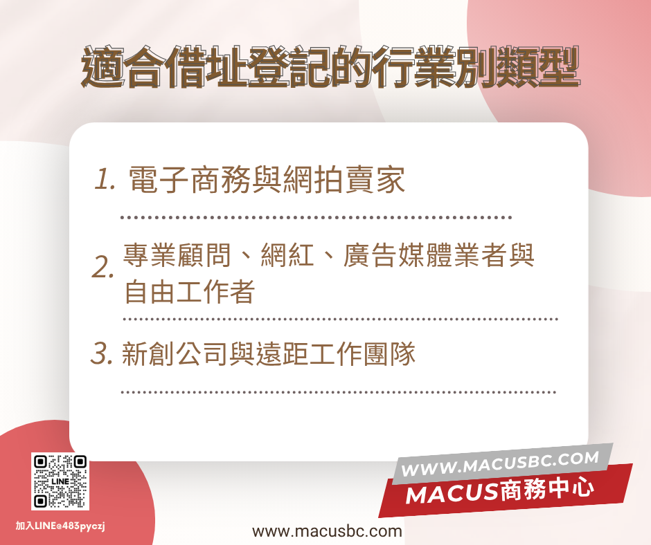 36.借址登記攻略：這些行業限制要留意！2026創業必看指南01